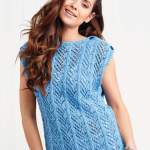 Eco Cotton Easy Knitted Top Knitting Pattern