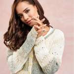 Eiffel Tower Stitch Cardigan Knitting Pattern