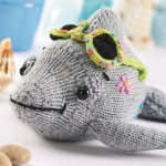 Dolphin Toy Knitting Pattern Knitting Pattern