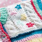 Baby Knitting Pattern: Cable and Embroidered Baby Cardigan Knitting Pattern