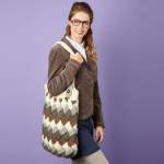 Entrelac Shoulder Bag Knitting Pattern Knitting Pattern