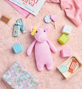 Baby Evie Pig Toy Knitting Pattern Knitting Pattern