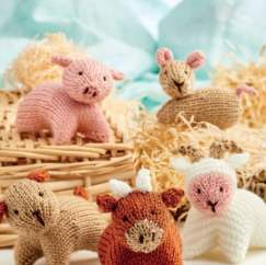 Farmyard Toy Set Knitting Pattern