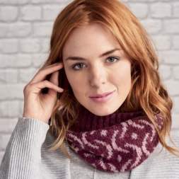 How To Knit A Fair Isle Cowl Pattern Knitting Pattern