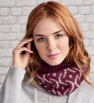 How To Knit A Fair Isle Cowl Pattern Knitting Pattern