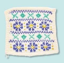 Spring Meadow Blanket Knitalong Part Three: Flower and Larkspur - Knitting Pattern
