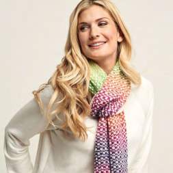 Fair Isle Scarf Knitting Pattern