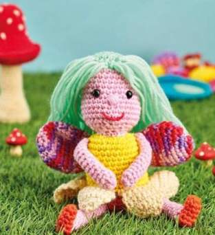 Fairy and Fairy Garden Crochet Pattern Knitting Pattern