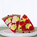 Pizza Toy Knitting Pattern Knitting Pattern