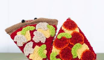 Pizza Toy Knitting Pattern
