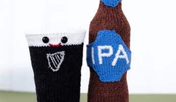Beer Bottle and Pint Knitting Pattern