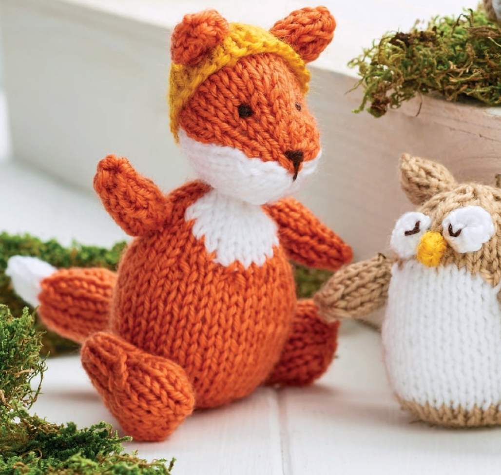 Ferdie Fox Toy | Woodland Gang Knitalong