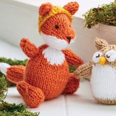 Ferdie Fox Toy | Woodland Gang Knitalong
