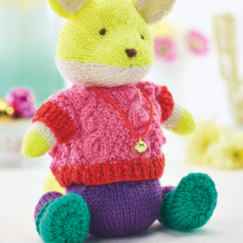 How to: increase a purl stitch (pfb) Knitting Pattern