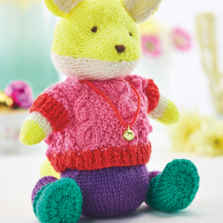 Festive Fox Knitting Pattern