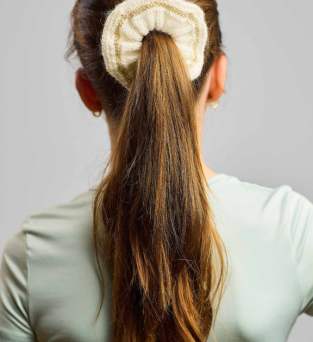 Beginner Knitted Scrunchie | Christmas Gift Knitting Pattern Knitting Pattern