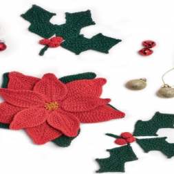 Yuletide Blooms Knitting Pattern