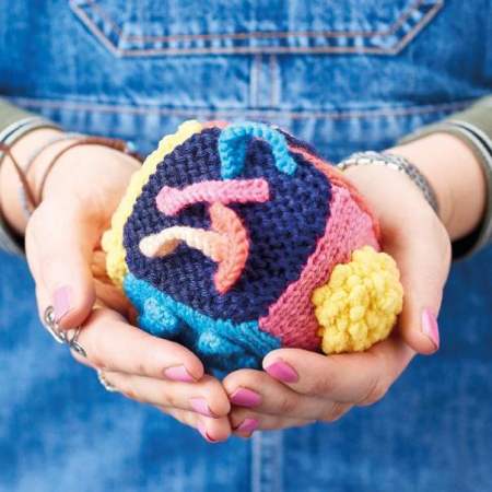 Fiddle Cube Knitting Pattern