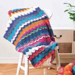 Fiesta Baby Blanket Knitting Pattern Knitting Pattern