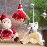 Polar Bear | Fillable Bauble Knitting Pattern Knitting Pattern
