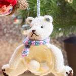 Polar Bear | Fillable Bauble Knitting Pattern Knitting Pattern