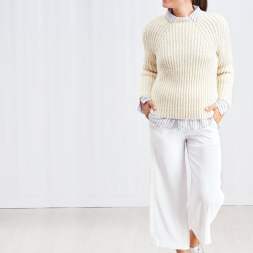 Fisherman’s Rib Sweater Knitting Pattern