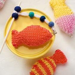 Fishing Game Knitting Pattern Knitting Pattern