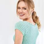 Fitted Rib Top Knitting Pattern
