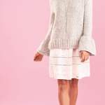 Flare Sleeve Jumper Knitting Pattern
