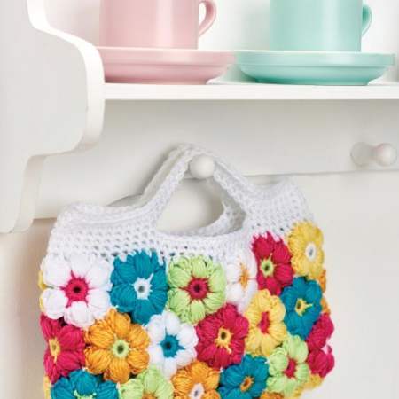 Floral Clutch Bag crochet Pattern