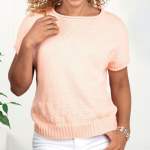 Flower Border Top Knitting Pattern Knitting Pattern