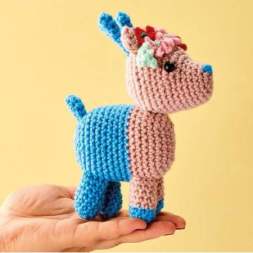 Flower Crown Deer Crochet Pattern Crochet Pattern