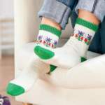 Colourwork Flower Socks Knitting Pattern Knitting Pattern