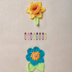 Flower Corsages Crochet Pattern