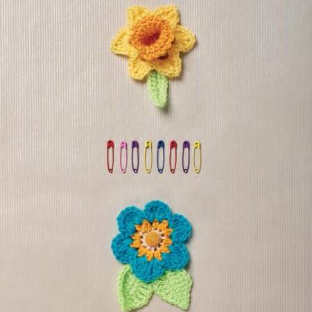 Flower Corsages crochet Pattern