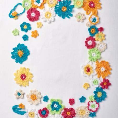 Flower Garland crochet Pattern