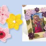 Easy knitted flowers Knitting Pattern