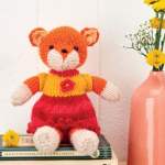 Fox In A Dress Knitting Pattern