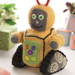 Robot Toy Knitting Pattern Knitting Pattern