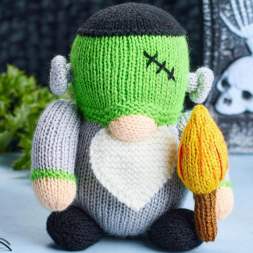 Frankengonk | Halloween Gonk (Gnome) Knitting Pattern Knitting Pattern