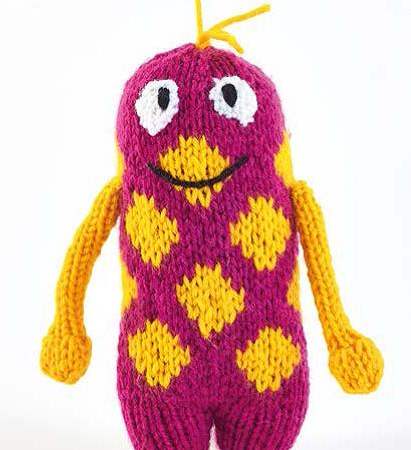Friendly Knitted Alien Knitting Pattern