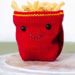 French Fries | Chips Toy Knitting Pattern Knitting Pattern