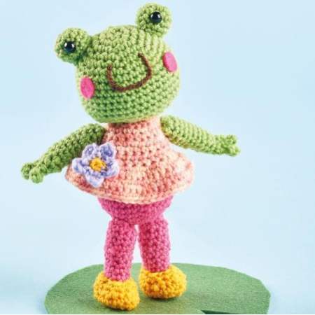 Frog Toy crochet Pattern