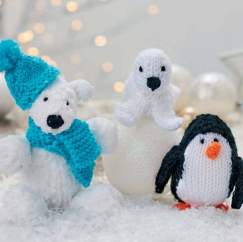 Frosty And Friends Knitting Pattern