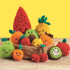 Play Fruits with Faces Knitting Pattern Knitting Pattern