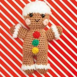 Gingerbread Man Knitting Pattern