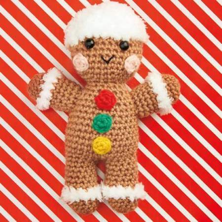 Gingerbread Man crochet Pattern