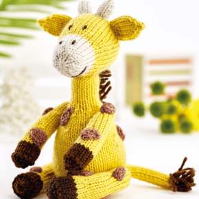 Giraffe Toy Knitting Pattern Knitting Pattern