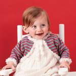 Girl’s Christmas Cardigan Knitting Pattern