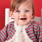 Girl’s Christmas Cardigan Knitting Pattern